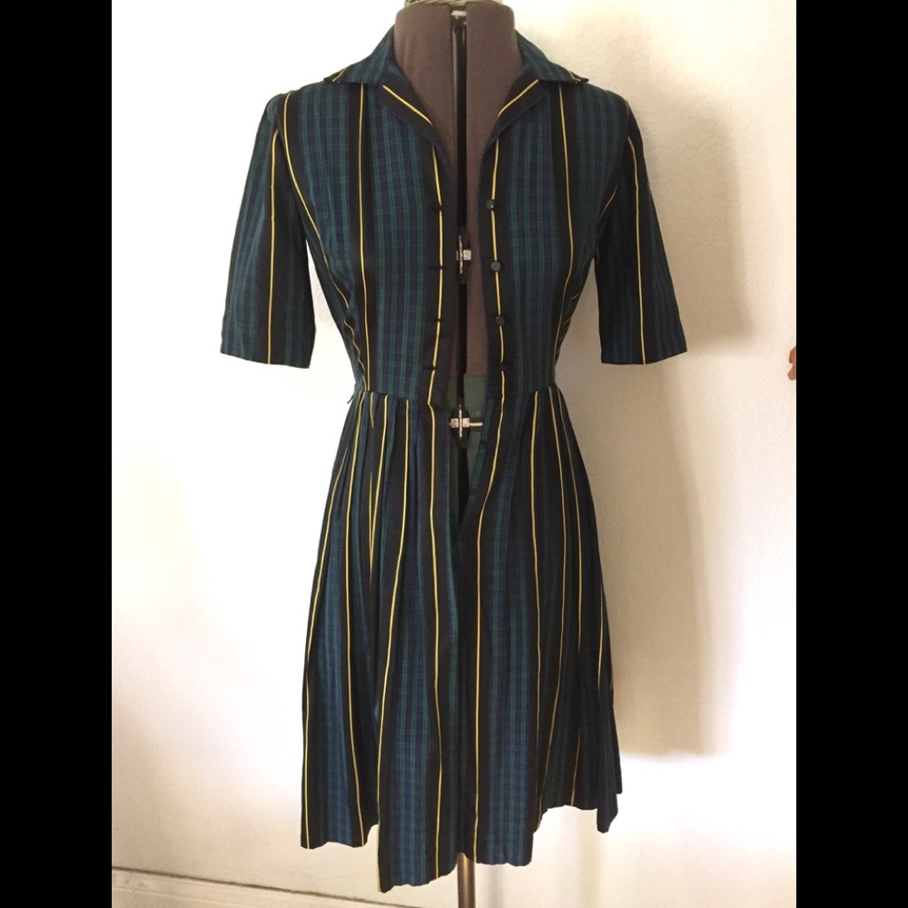 Vintage 1950s-60s L’aiglon union label dress 35/26